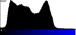 Blue Histogram