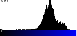 Blue Histogram