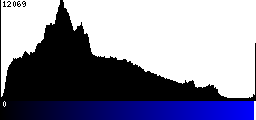 Blue Histogram