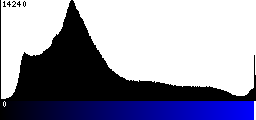 Blue Histogram