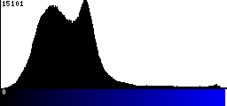 Blue Histogram