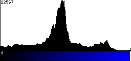 Blue Histogram