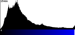 Blue Histogram