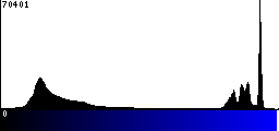 Blue Histogram