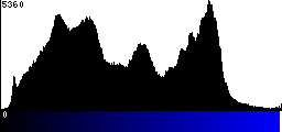 Blue Histogram