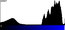 Blue Histogram