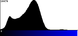 Blue Histogram