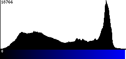 Blue Histogram