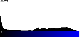 Blue Histogram