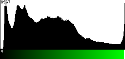 Green Histogram