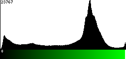 Green Histogram