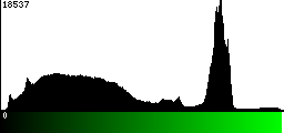 Green Histogram