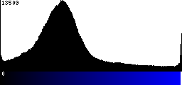 Blue Histogram