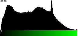 Green Histogram