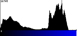 Blue Histogram