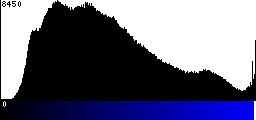 Blue Histogram