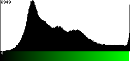 Green Histogram