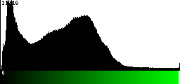 Green Histogram