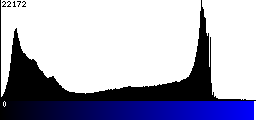 Blue Histogram