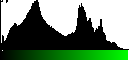 Green Histogram