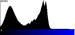 Blue Histogram