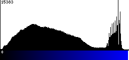 Blue Histogram