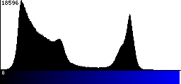 Blue Histogram