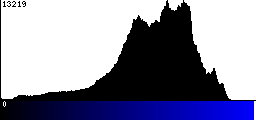 Blue Histogram