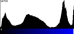 Blue Histogram