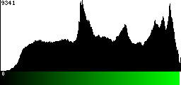 Green Histogram