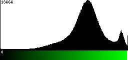 Green Histogram