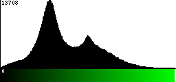 Green Histogram