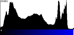 Blue Histogram