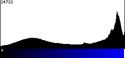 Blue Histogram