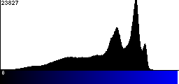 Blue Histogram