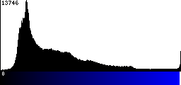 Blue Histogram