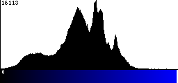 Blue Histogram