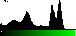 Green Histogram