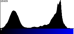 Blue Histogram