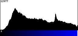 Blue Histogram