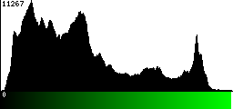 Green Histogram