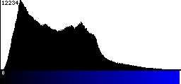 Blue Histogram