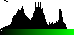 Green Histogram