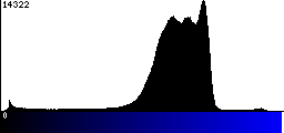 Blue Histogram