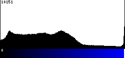 Blue Histogram