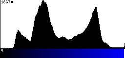 Blue Histogram