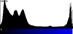 Blue Histogram