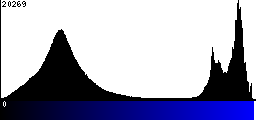 Blue Histogram