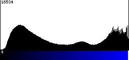 Blue Histogram