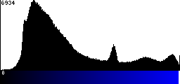 Blue Histogram